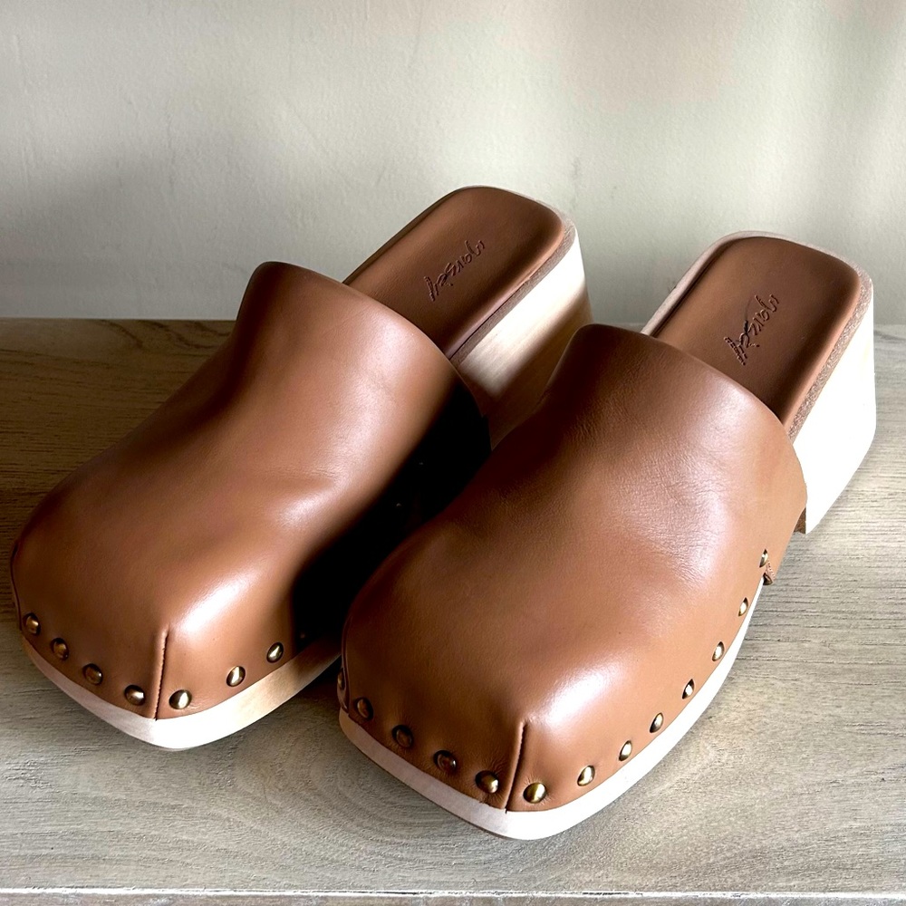MARSÈLL Studded Leather Clogs
